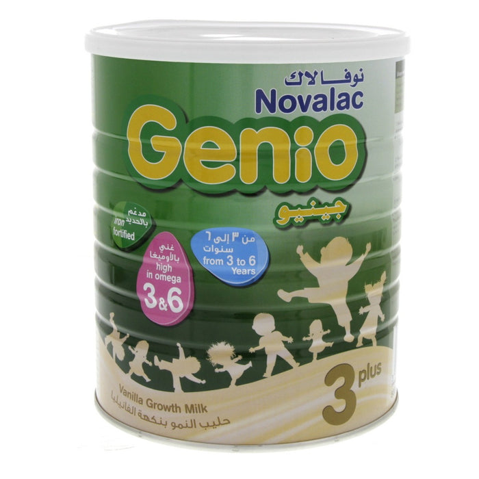 Novolac Genio 3Plus Vanilla Growth Formula, From 3 To 6 Years, 800 Gm