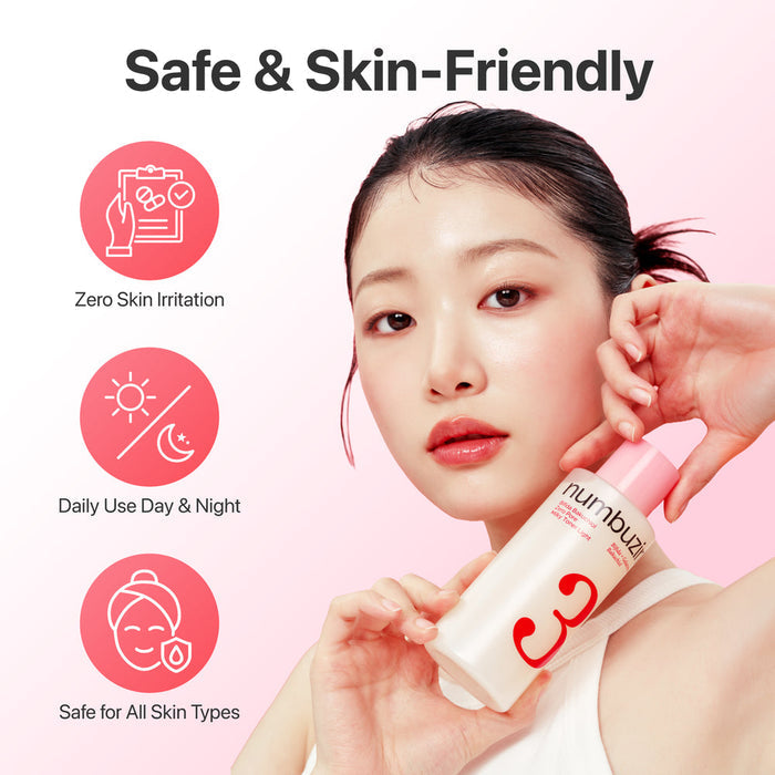 Numbuzin Bifida Bakuchiol 50 Zero Pore Milky Toner Light 200ml