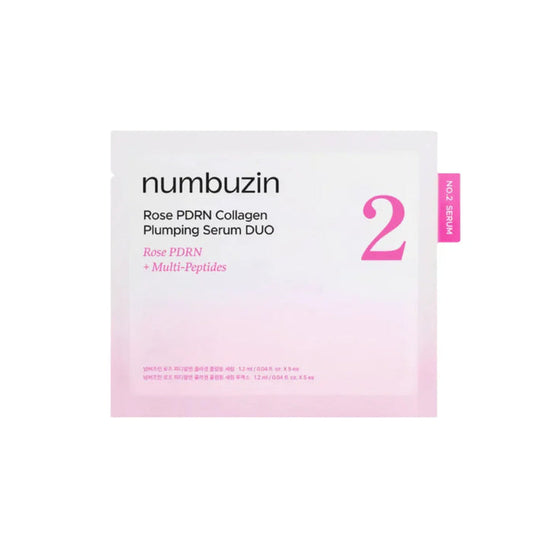 NumbuzinNumbuzin No. 2 Rose PDRN Collagen Plumping Serum Duo 10ml (Mild 1ml*5ea+Intensive 1ml*5ea)Mood Arabia