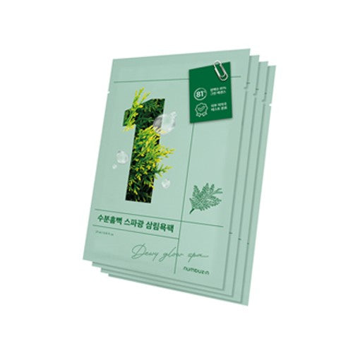 Numbuzin No.1 Dewy Glow Spa Sheet Mask 4