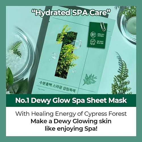 Numbuzin No.1 Dewy Glow Spa Sheet Mask 4