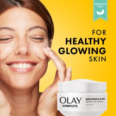 Olay Complete Moisturise & Glow Sensitive Day Cream 50ml