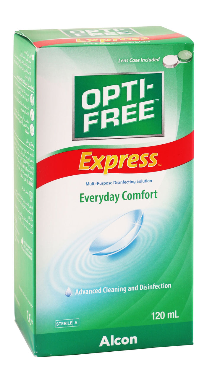 Opti-Free Express Multi-Purpose Solution 120ml - Makkah Pharmacy