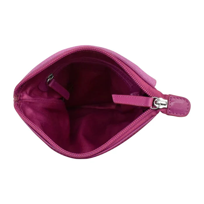Orchid Crossbody with Raw Edge Flap