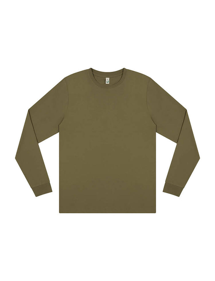 Organic Faded Long Sleeve T-shirt: Mens
