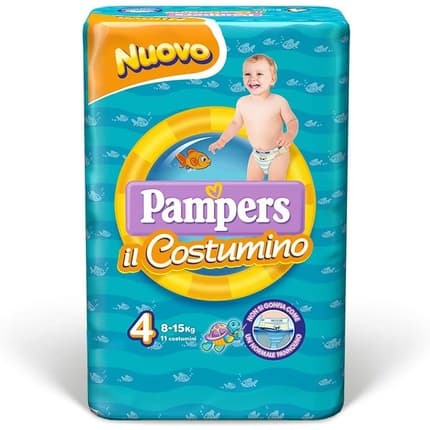 Pampers 11 Costumes 8-15 Kg, Size 4