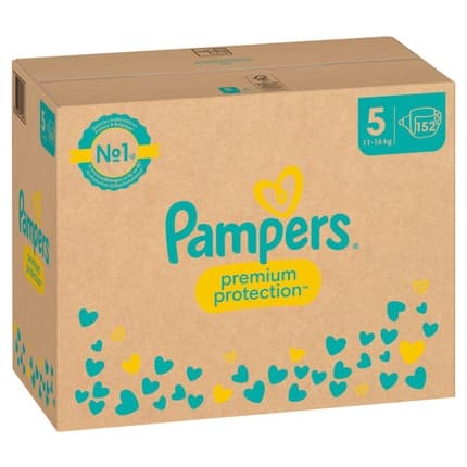 Pampers Premium Protection Size 5 Junior 1116 Kg 152 Count