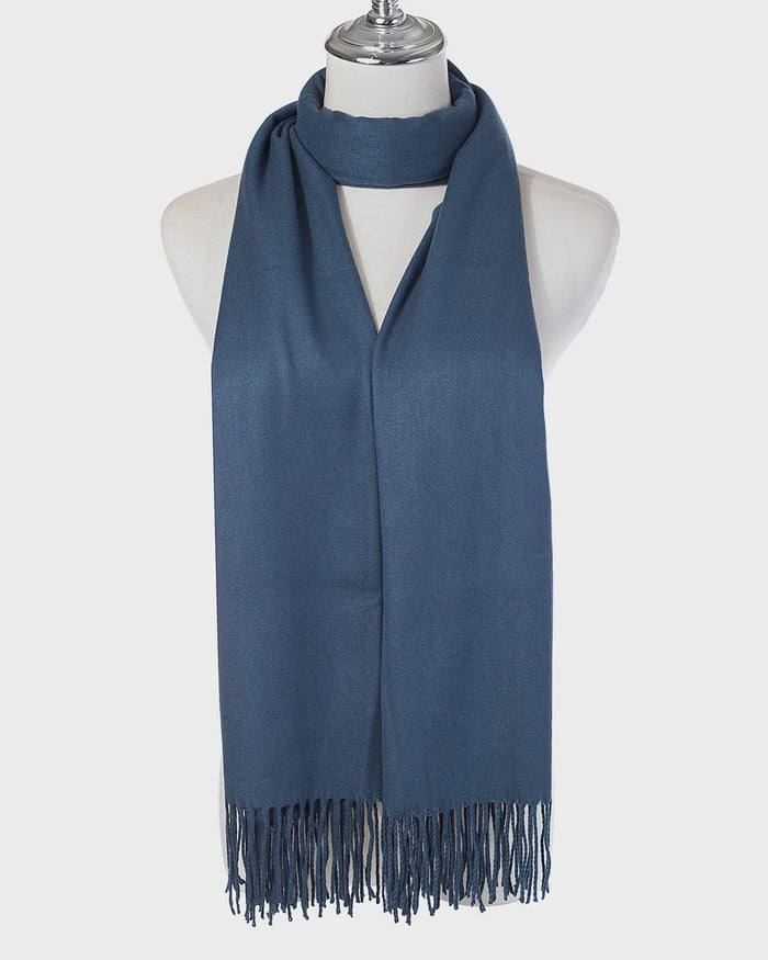 Park Lane Luxury Celine Scarf Pashmina China Blue - Precious Sparkle