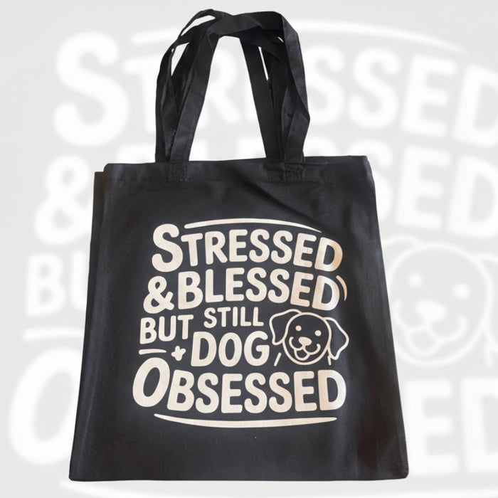 Pawfection Black Tote Bag