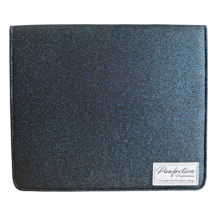 Black and Blue Glitter