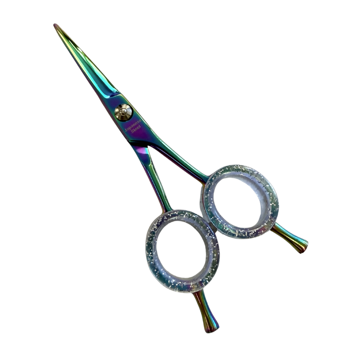 Pawfection Professional 5" Multicolor with Yellow Gem Shears