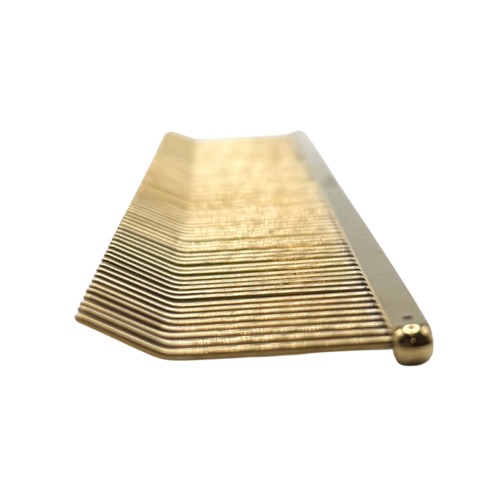 Pawfection Professional Bent Tip Titanium Comb 7.5"