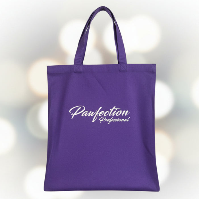 Pawfection Purple Tote Bag