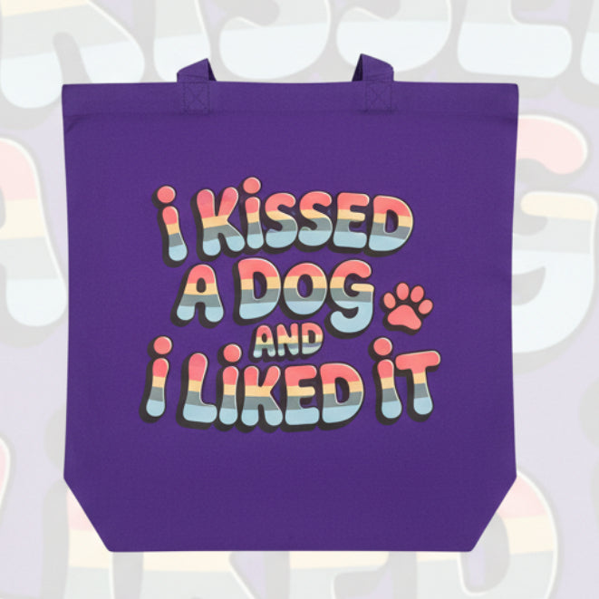 Pawfection Purple Tote Bag