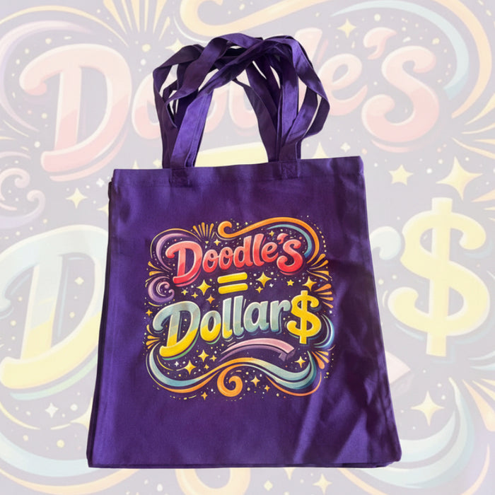 Pawfection Purple Tote Bag