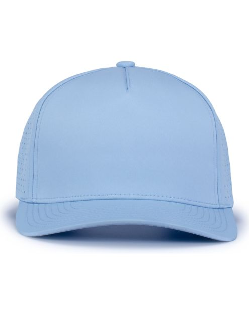 Powder blue snapback hat
