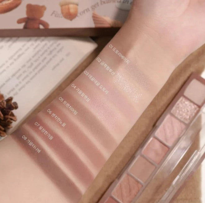 Peripera all take mood palette 13 fall in acorn