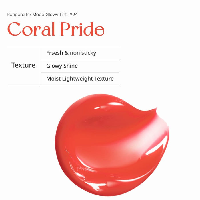 Peripera Ink Mood Glowy Tint 28 Rose Standard