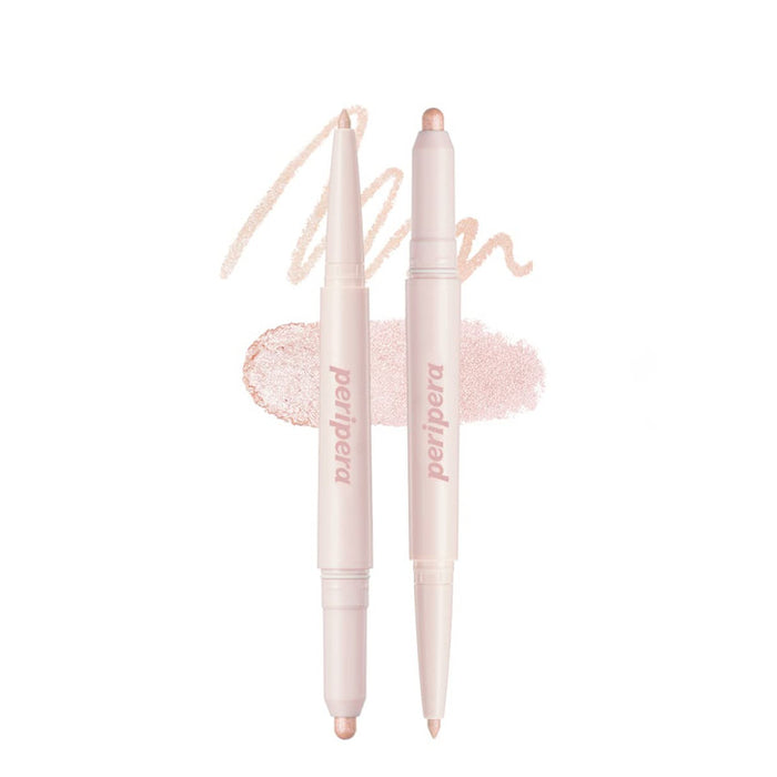 Peripera Sugar Twinkle Duo Eye Stick 01 Dewy Nude