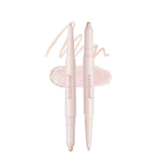 Peripera Sugar Twinkle Duo Eye Stick 01 Dewy Nude