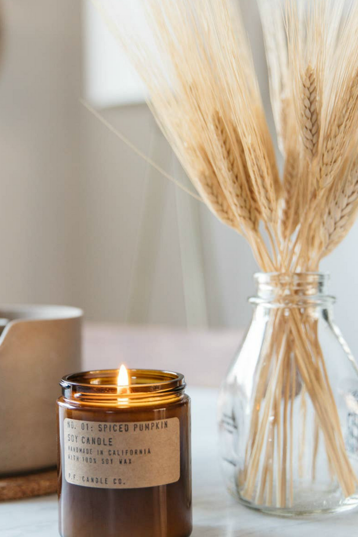 Spiced Pumpkin Candle-P.F. Candle Co.-ECOVIBE