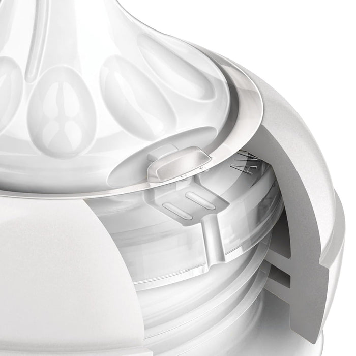 Philips Avent Natural Slow Flow Teats (1+ Month), 2 Pieces - Makkah Pharmacy