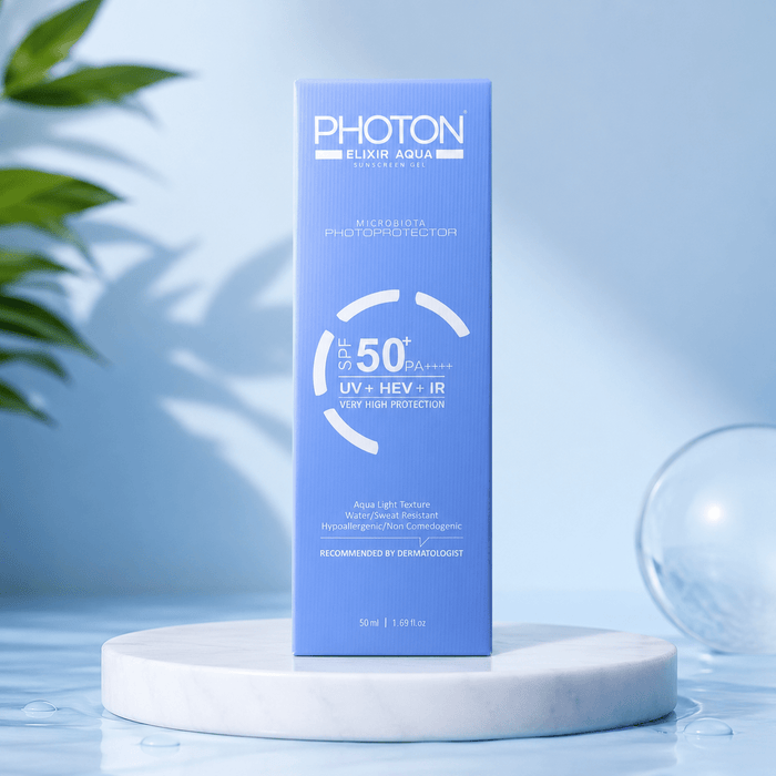Photon Elixir Aqua Sunscreen Gel SPF 50+ PA++++ - Cosmosentials