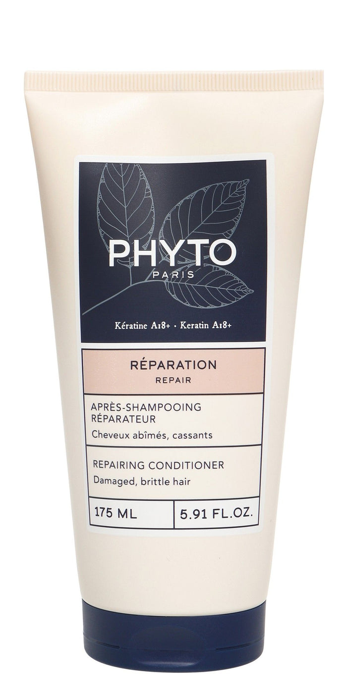 Phyto Paris Repairing Conditioner with Keratine A18 Plus Complex for Damaged & Brittle Hair, 175ml - Makkah Pharmacy