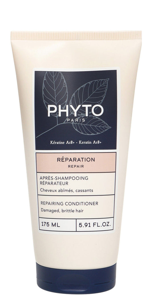 Phyto Paris Repairing Conditioner with Keratine A18 Plus Complex for Damaged & Brittle Hair, 175ml - Makkah Pharmacy