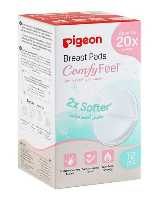 Pigeon Breast Pad-Honey Comb Pack, 12 Pieces