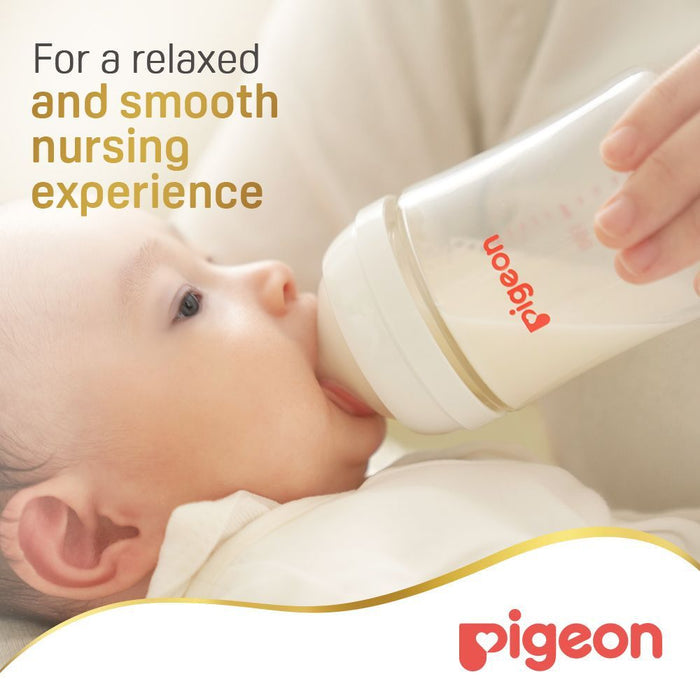 Pigeon Softouch Medium Anti-Colic Y-Cut Nipples (3+ Months), 2 Pieces