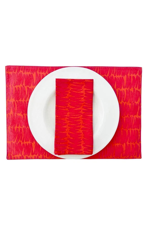 Pimento/Pumpkin Placemat
