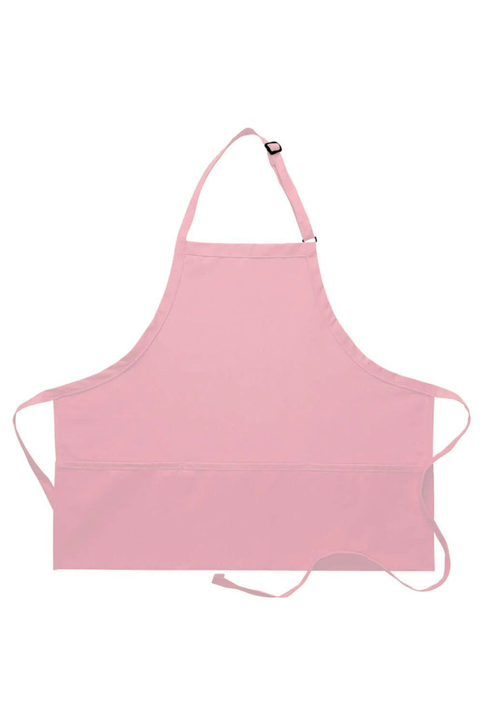 DayStar Pink Deluxe Bib Adjustable Apron (3 Pockets)