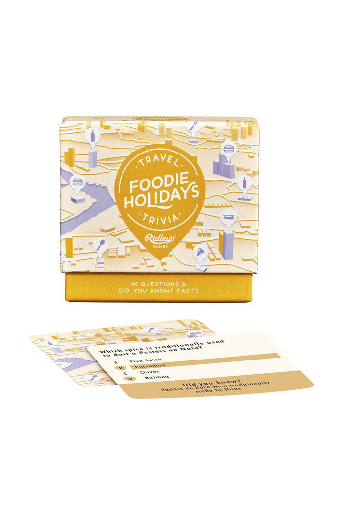 Wild & Wolf Ridley's Games Travel Trivia Foodie Holidays