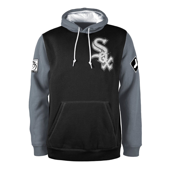 Premium Exclusives White Sox 2 -Tone Black and Grey Hood-2