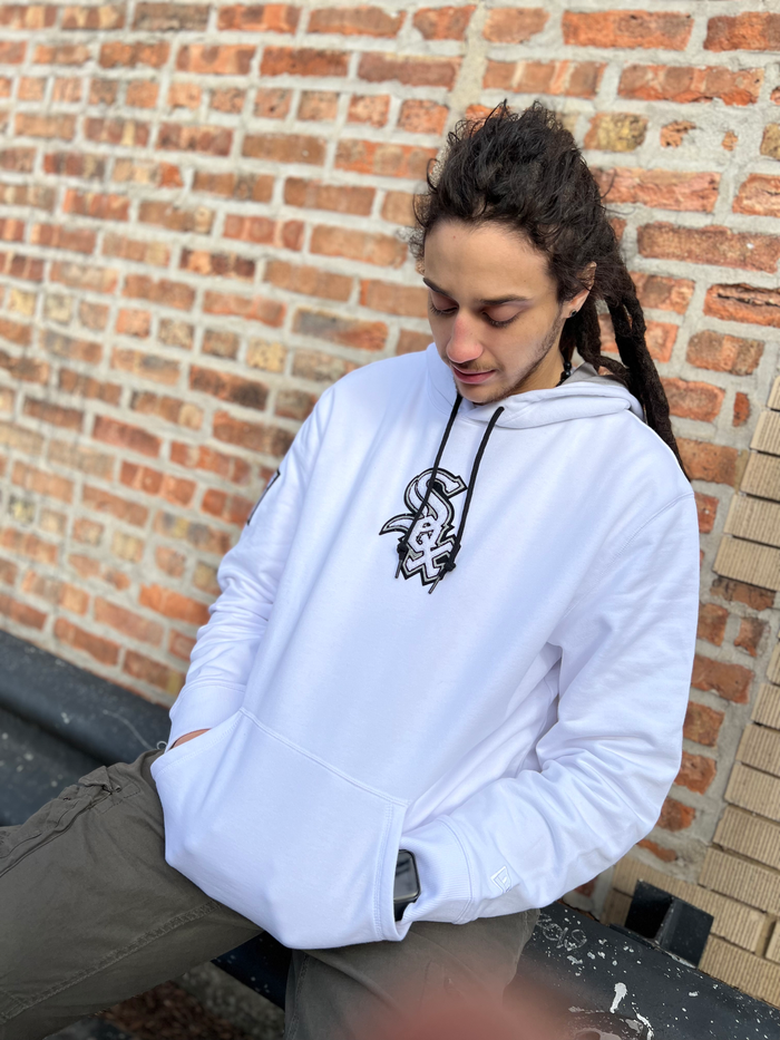 Premium Exclusives White Tonal 1990 Script Hood