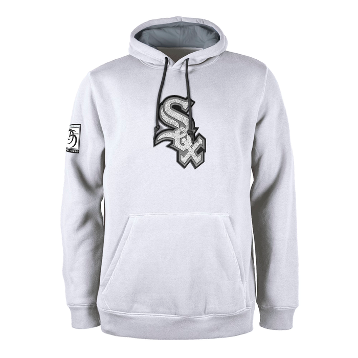 Premium Exclusives White Tonal 1990 Script Hood-3