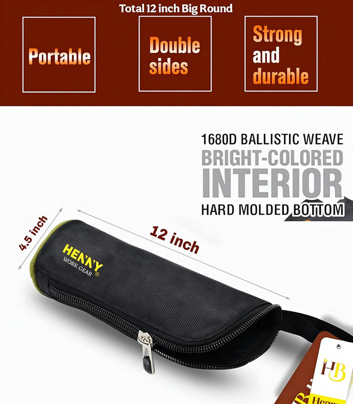 Premium Heavy Duty Tool Pouch – 1680D Waterproof Utility Organizer with YKK Zipper (Multipurpose Storage Pouch)