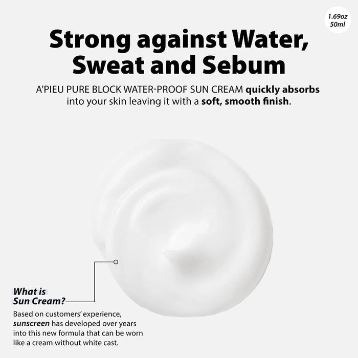 Pure Block Daily Sun Cream EX SPF50 PA+++ - Korean-Skincare