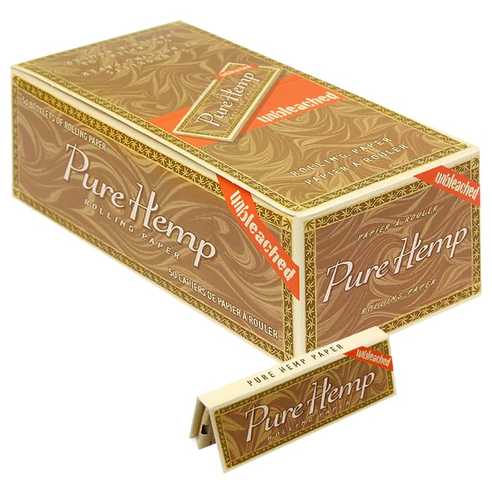 PURE HEMP PAPER REGULAR UNBLEACHED | 50 CT