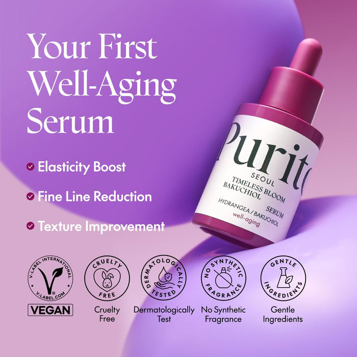 Purito Seoul Timeless Bloom Bakuchiol Serum 30ml
