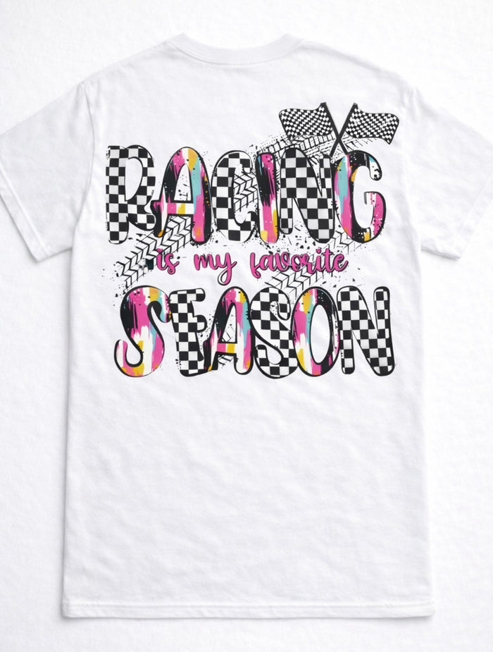 Racing is My Favorite Season Tee