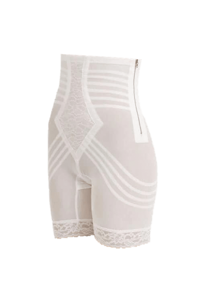 Rago Hi-Waist Long Leg Girdle w/ Zip 6201