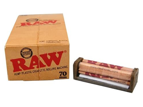 RAW SINGLE WIDE ROLLING MACHINE 70MM | 12 CT