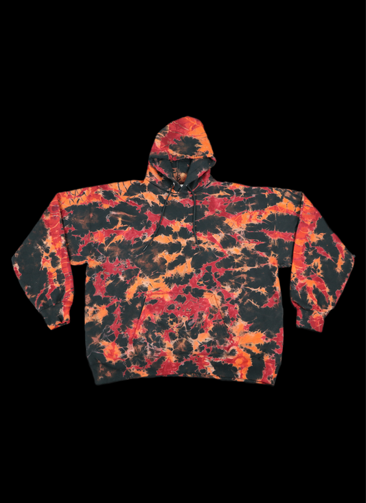 Red Orange Crackle