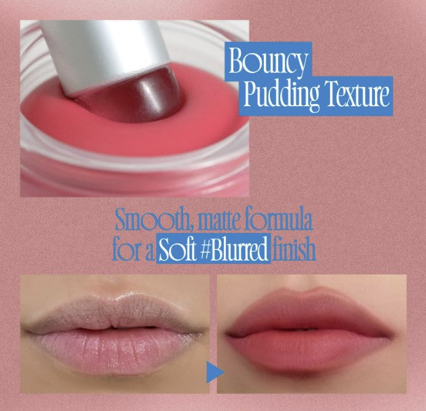 (RENEWED) Fwee Keyring Set Lip & Cheek Blurry Pudding Pot ND03 WITHOUT