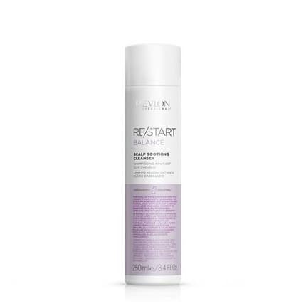 Revlon Restart Balance Scalp Soothing Cleanser 250ml Soothing Shampoo For Sensitive Scalp