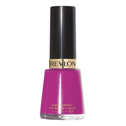 Revlon Super Lustrous Nail Enamel 917 PLUM SEDUCTION - chip-resistant, quick-dry colour