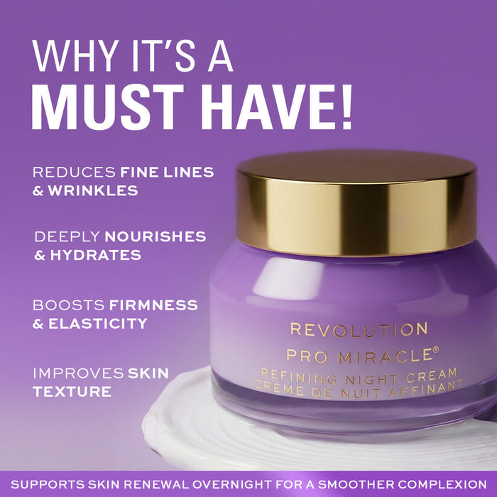 Revolution Pro Miracle Retinoid Refining Night Cream