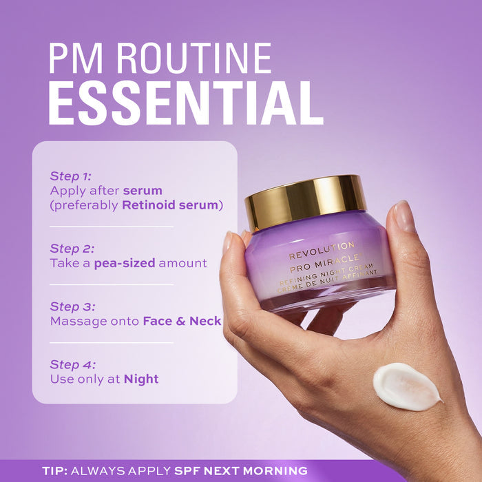 Revolution Pro Miracle Retinoid Refining Night Cream